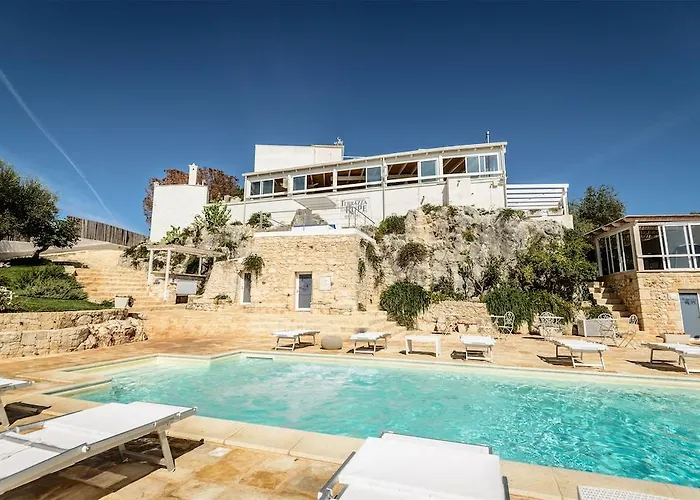 בית הארחה La Terrazza Sulla Rupe Relais אוסטוני